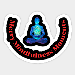 Merry Mindfulness Moments Sticker